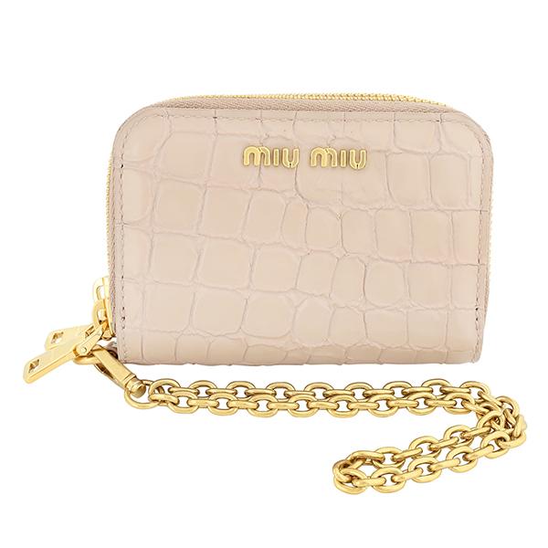 miu miu（ミュウミュウ） 並行輸入 カードケース クロコダイル