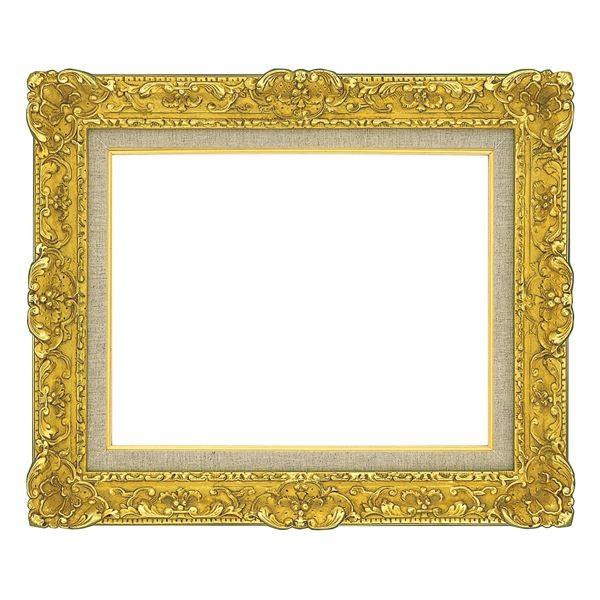 油絵額縁／油彩額縁 〔SM ゴールド〕 総柄彫り 黄袋 吊金具付き[21