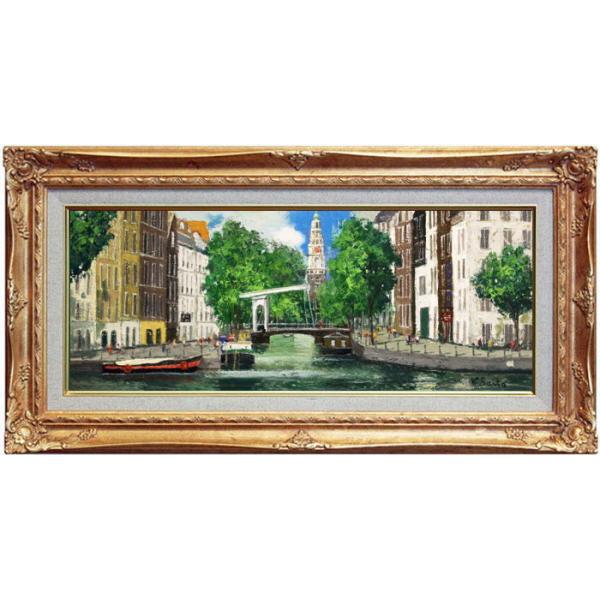 油絵肉筆 「Raqifの街風景」オーセネフ Osenev N.I.