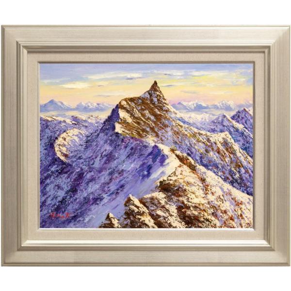 真作 西村功 「を探す少年」 F6号 油彩 安井賞 真作 西村功 「コインを