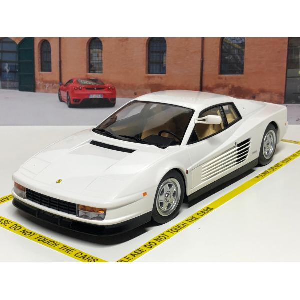 KKスケール KK scale 1/18 Ferrari Testarossas MKI US ホワイト ダイ