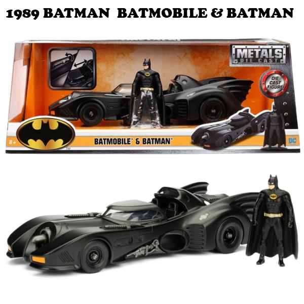 JADATOYS 1/24 1989 BATMAN BATMOBILE W/BATMAN バットモービル jada