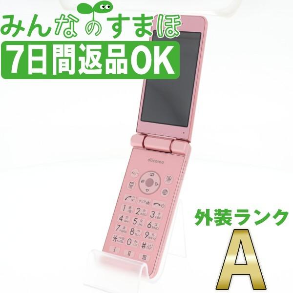 docomo 折りたたみ式携帯電話 ピンクSH-01J