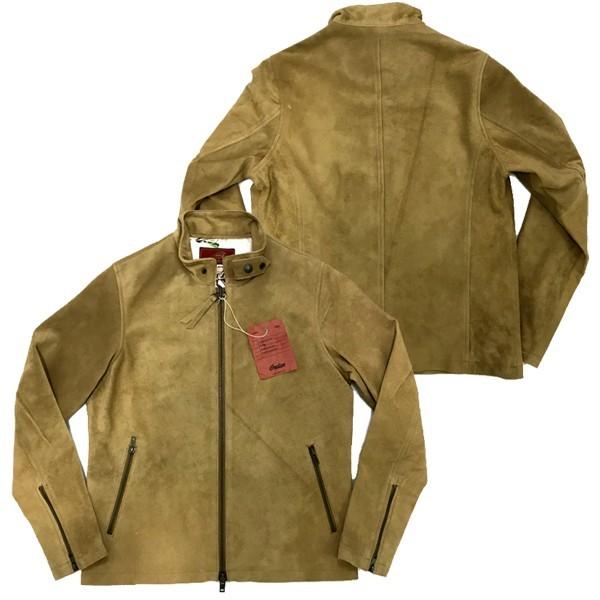 インディアンモーターサイクル ライダース L スエード レザー