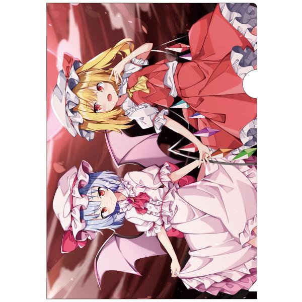 ゆりリリ 東方Project 波天宮 レミフラ クリアファイルセット 東方