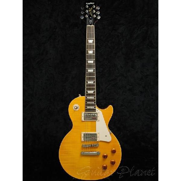 Epiphone Les Paul Standard Plus-top トランスアンバー《エレキギター