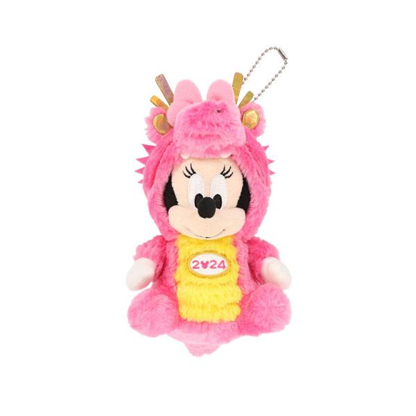 Disney（ディズニー） 辰年 ミニー ぬいぐるみバッジ たつの着ぐるみ