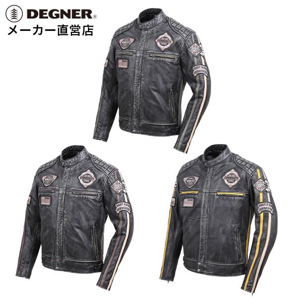 DEGNER（デグナー） メンズレザージャケット ライダース ヴィンテージ