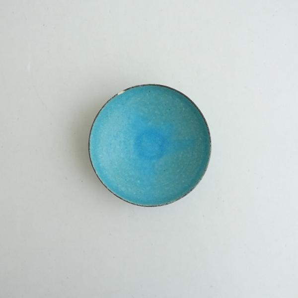 鈴木麻起子 *Turkish ターキッシュ 小皿 10cm*青ターコイズブルー