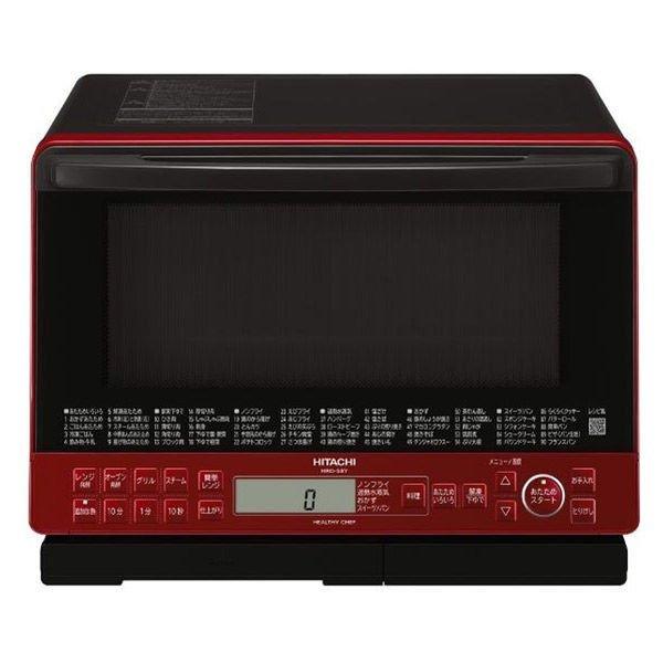 清掃済】日立オーブンレンジ ヘルシーシェフMRO-TS7 レッド 2019年製