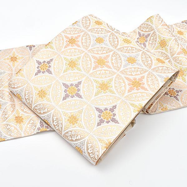 オーダー商品】※※河合美術織物 謹製 唐織り 西陣織 能寿りんどう七宝菊