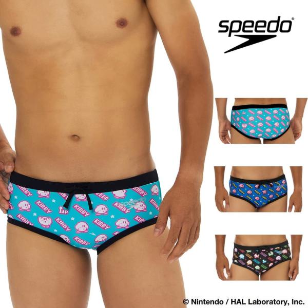 speedo（スピード） 競泳水着 練習用水着 メンズ カービィ1アップ