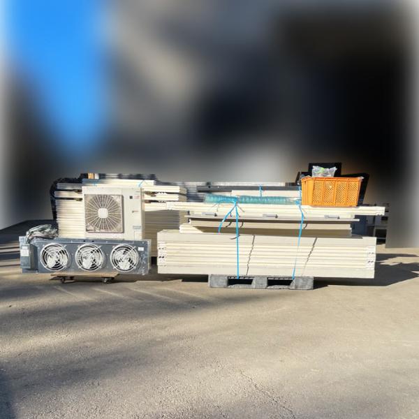 送料無料】プレハブ冷凍庫 4.25坪 PF-21CC-4.25 KX-N3AVP1 US-N5LH2