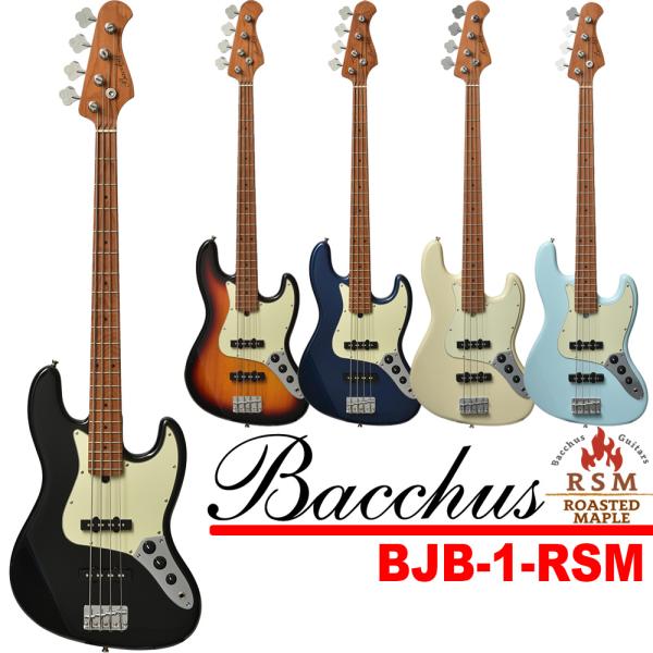 Bacchus（バッカス） Bacchus BJB-1-RSM/M エレキベース 初心者 入門