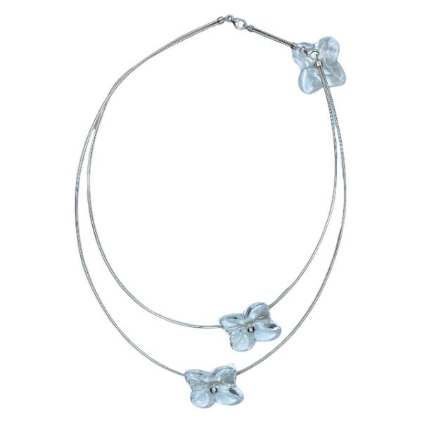 バカラ（Baccarat） オルテンシア ネックレス チョーカー 3トップ 2