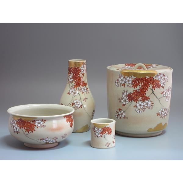 色絵雲錦皆具 平安春峰（井上春峰）造 共箱 : 茶道具商 越中屋 - 通販