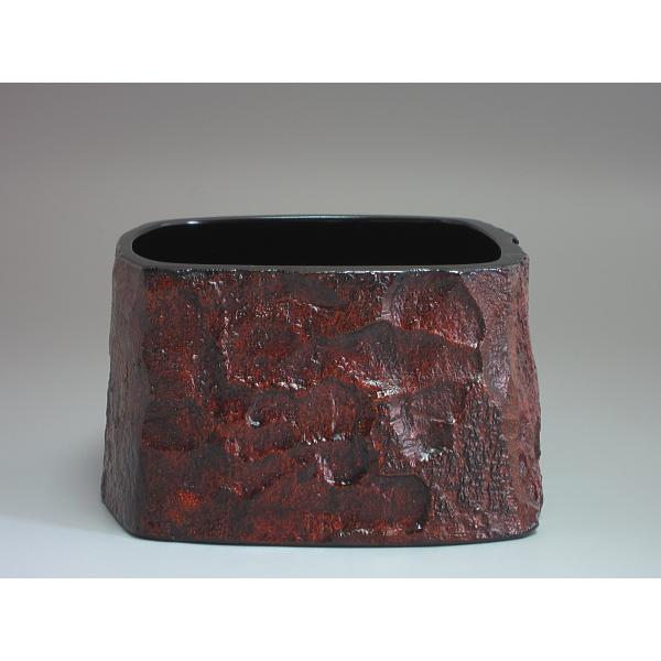 輪島塗 慶塚作 欅皮 水指 美品 共箱 茶道具 送料込 輪島塗 慶塚作 欅皮