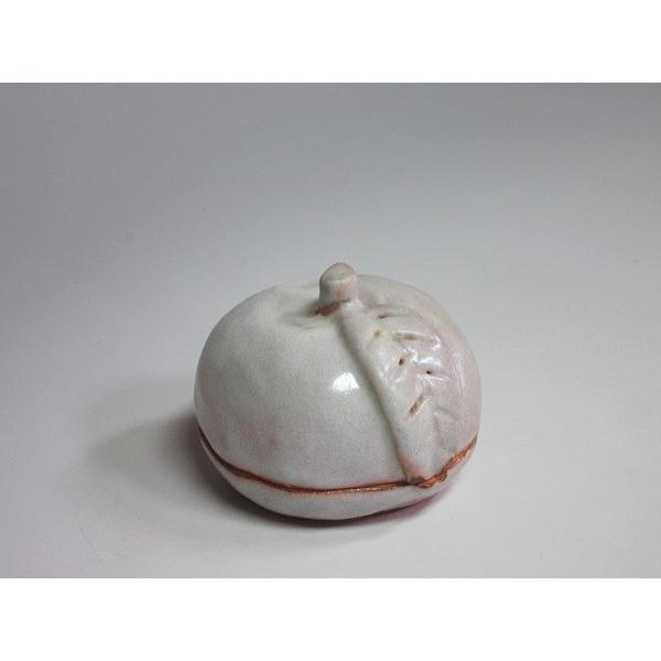 送料無料 江戸時代 萩焼 瓜形香盒/香合 華道具茶道具 共箱 送料無料