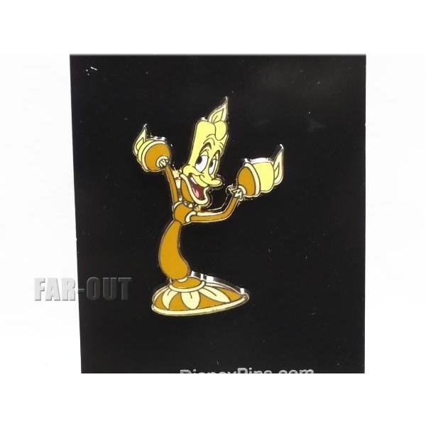 美女と野獣 ルミエール ピンズ テーマパーク限定 ディズニー : FAR-OUT