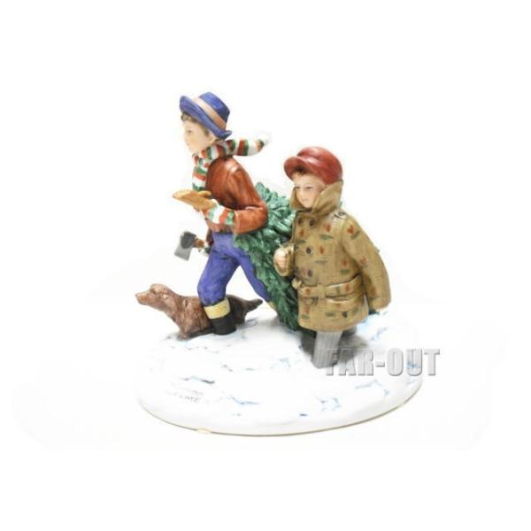 ノーマン・ロックウェル Bringing Home The Christmas Tree クリスマス