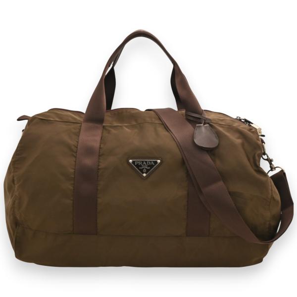 PRADA（プラダ） ボストンバッグ ナイロン 三角ロゴ Bランク pr5812cc