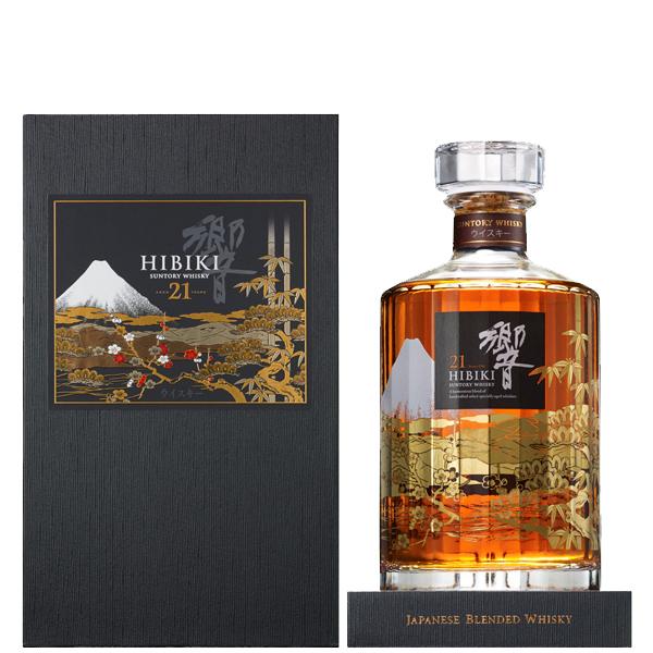 SUNTORY（サントリー） 【激レア！】 響21年 意匠ボトル 花鳥風月 43度