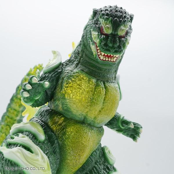 ゴジラ1995 Frog Tree 浮世ノ絵 (黒) ソフビ フィギュア ゴジラ GVA-BC