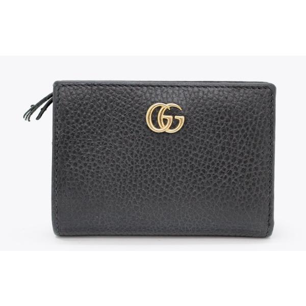 GUCCI(グッチ) コンパクトウォレット 772738 AAC1P 1061 ダブルG 二