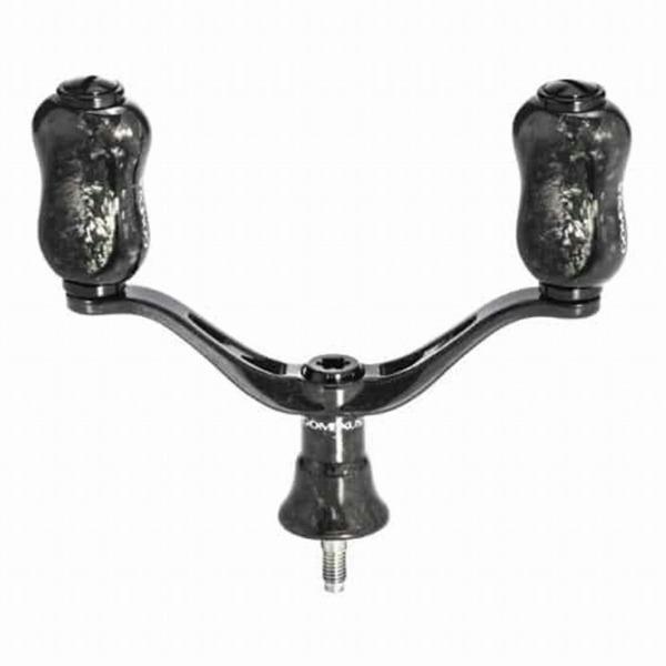 鍛造カーボンダブルハンドル82mm シマノ ブラック H1S82YD22DFBKBK