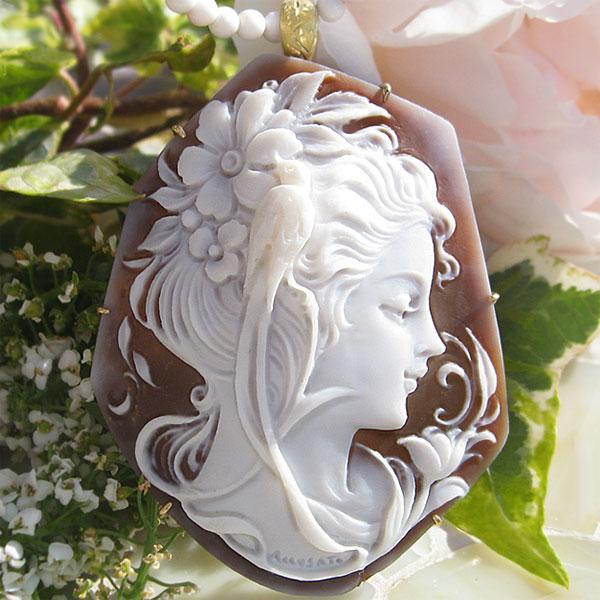 LEONARDO カメオブローチ 3個セット LEONARDO カメオブローチ 3個