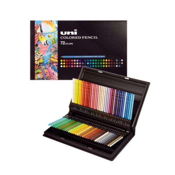 三菱鉛筆 uni 油性色鉛筆 ユニカラー 72色 : カワチ画材ヤフー店
