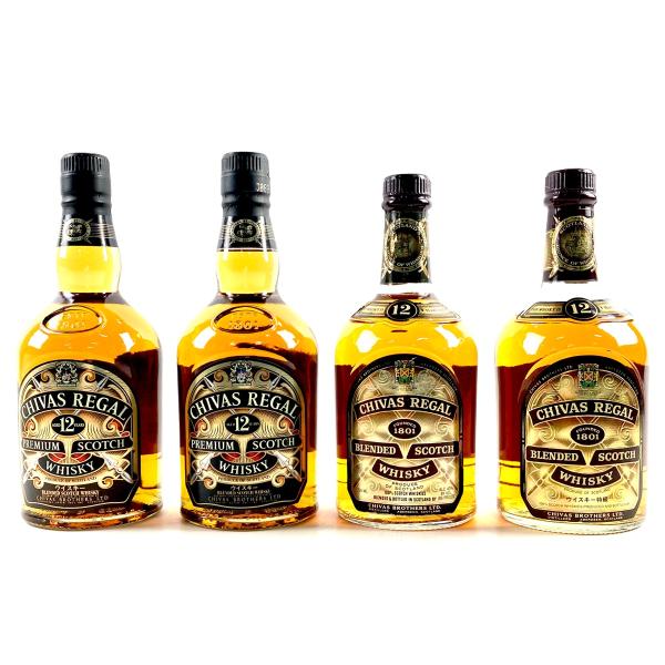 シーバスブラザーズ社 ヘリテージセレクション ミニチュアボトル4本