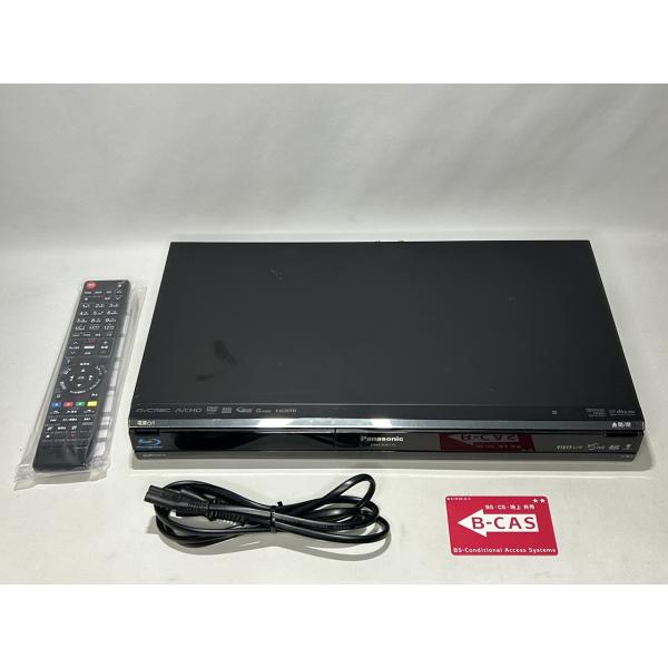 Panasonic 500GB 2チューナー ブルーレイレコーダー ブラック DIGA DMR