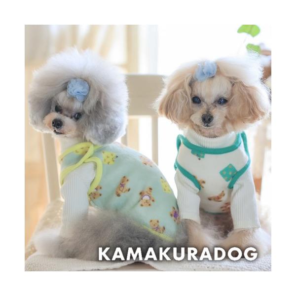 犬服 SS わんこの普段着 くまさんいっぱい 犬服 SS わんこの普段着
