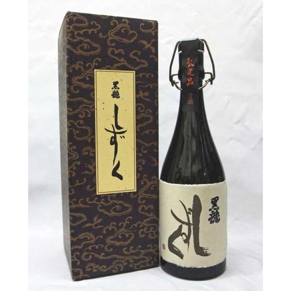 黒龍 しずく 720mlを12本 希少酒 黒龍 しずく 720ml