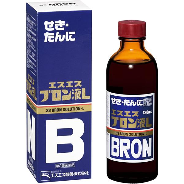 ブロン 【第2類医薬品】エスエス製薬 エスエスブロン液L 120ml【SM
