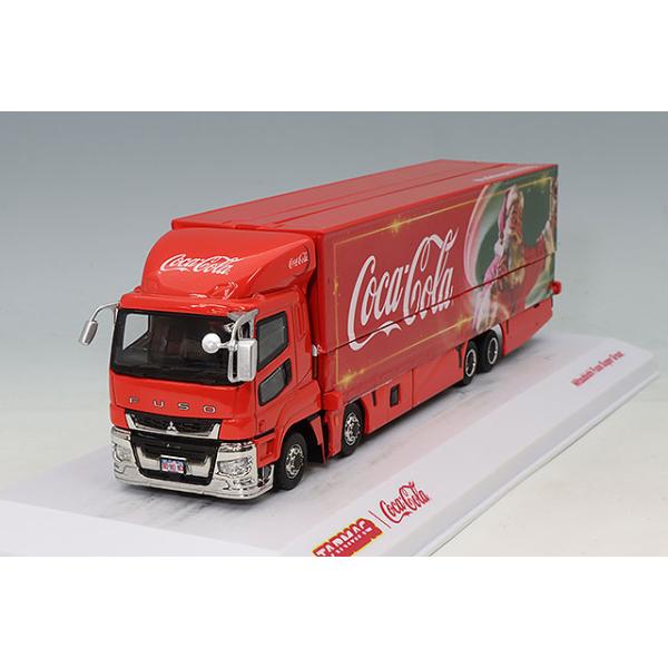 Tarmac 1/64 三菱 FUSO スーパーグレート コカ・コーラ サンタ