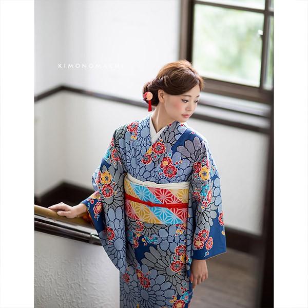 KIMONOMACHI （Prices down2）お仕立て上がり 京袋帯「三色 麻の葉