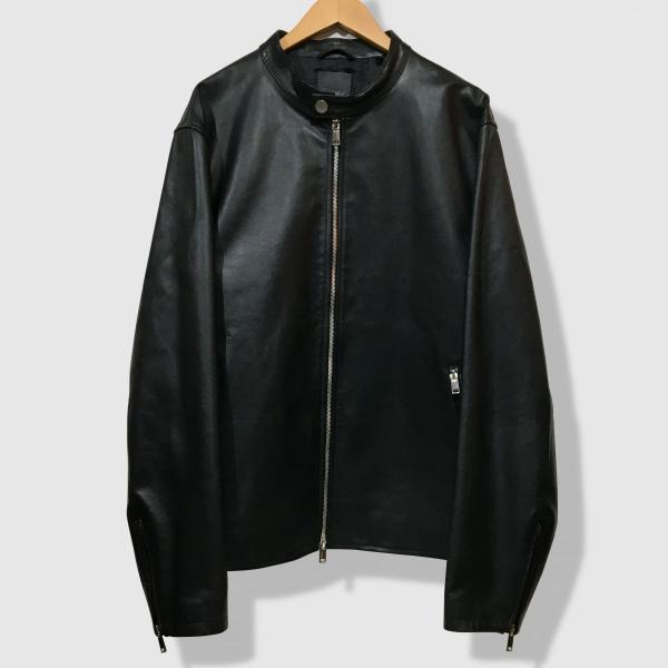 美品 theory セオリー シングルライダースジャケット 牛革 XXL