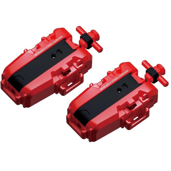 2個セット】BEYBLADE X ベイブレードX ストリングランチャー(レッド