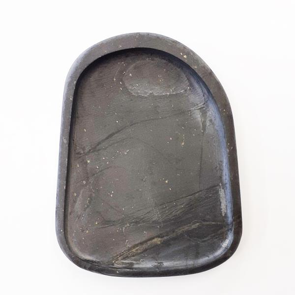 古丸型硯 紫檀材質丸箱 古丸型硯 紫檀材質丸箱