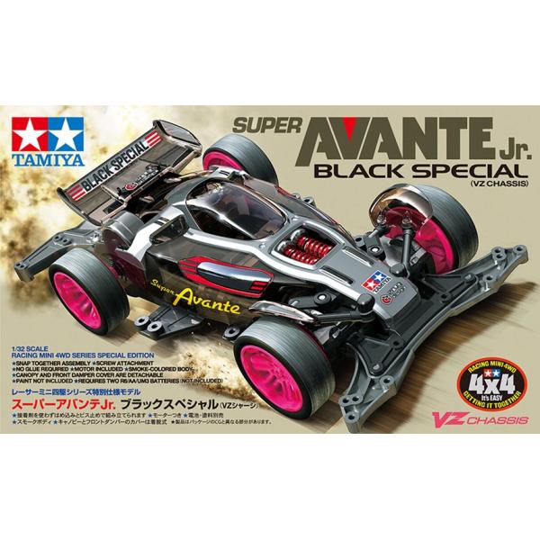 Tamiya TD4 スーパーアバンテ ブラックスペシャル風 ミニ四駆 タミヤ