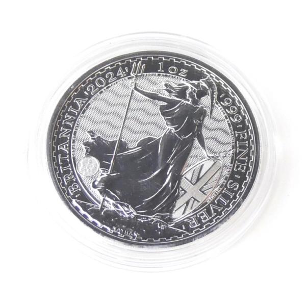 イギリス ブリタニア銀貨 1オンス 1oz 2024年(68893) : 堀田商事質店