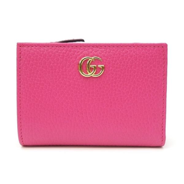 GUCCI（グッチ） ダブルGバイカラースモールウォレット 二つ折り財布