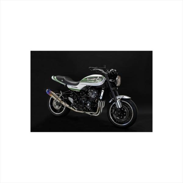 バイクパーツ マフラー トリックスター レーシングフルEX 焼チタンGP