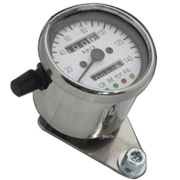 MT01 ガレージT＆F 機械式ミニスピードメーター インジケーター内蔵 白