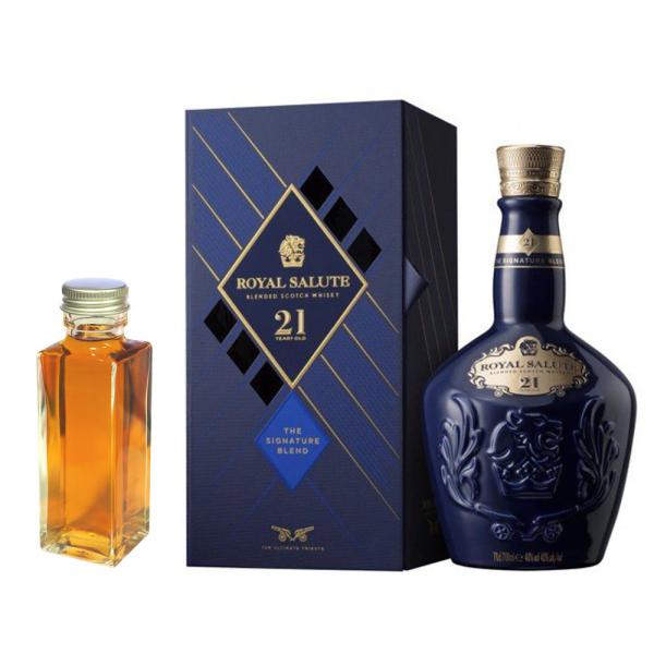ROYAL SALUTE 21年 シグネチャーブレンド 700ml 箱あり Amazon.co.jp