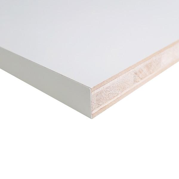 15mm厚 DIY、工具 ARTIST 化粧棚板カラードランバー20X300X600白