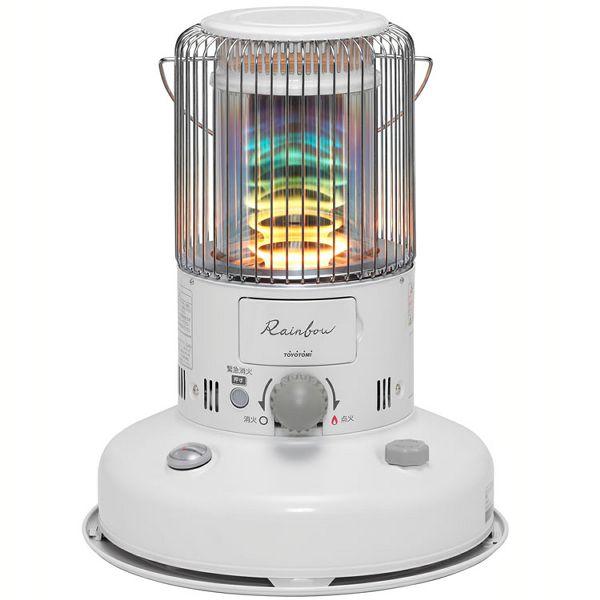 コロナ灯油ストーブ 円筒形 ホワイト コロナ灯油ストーブ 円筒形