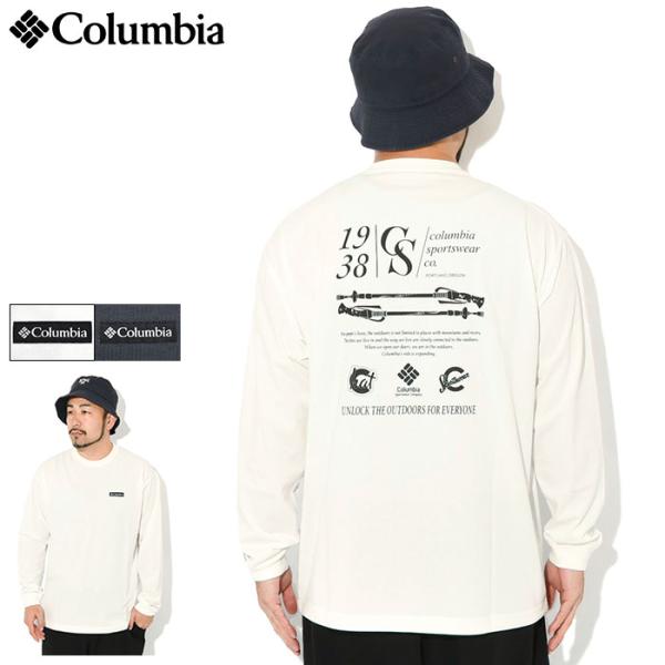 Columbia（コロンビア） ロンT Tシャツ 長袖 メンズ スタック ブルック